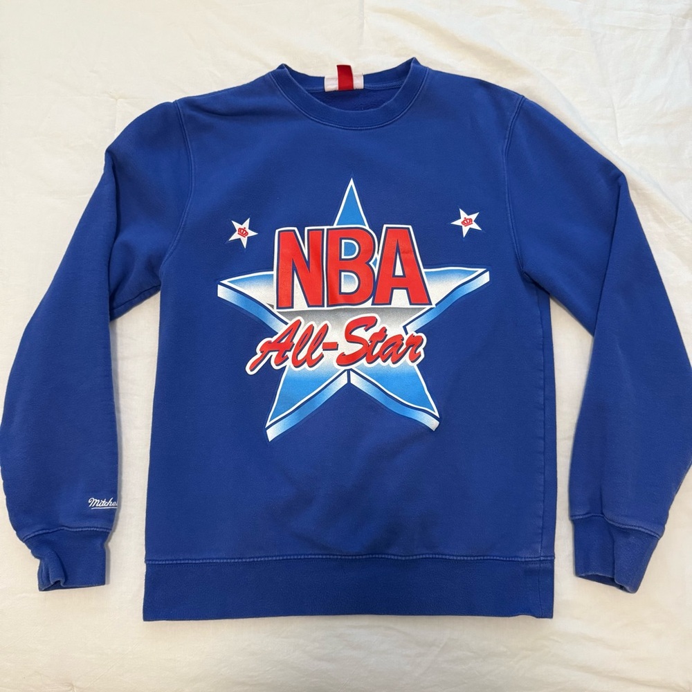 Mitchell & Ness Blue NBA All-Star Sweater